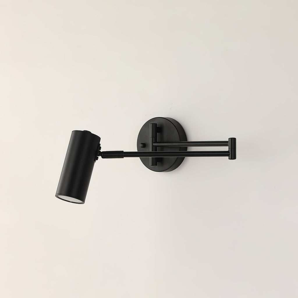 Wall Sconce with Adjustable Swing Arm and Focused LED Reading Light - Image 32