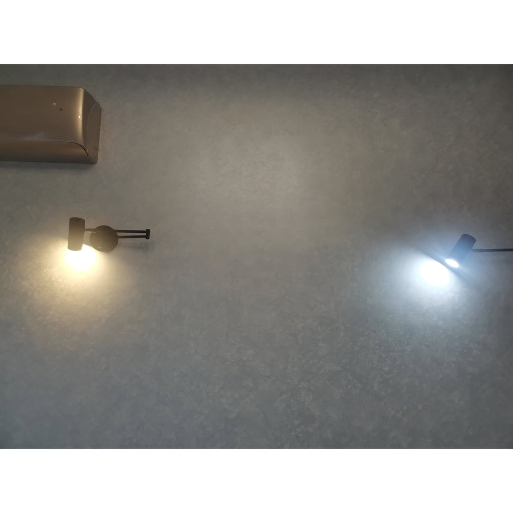 Wall Sconce with Adjustable Swing Arm and Focused LED Reading Light - Image 35