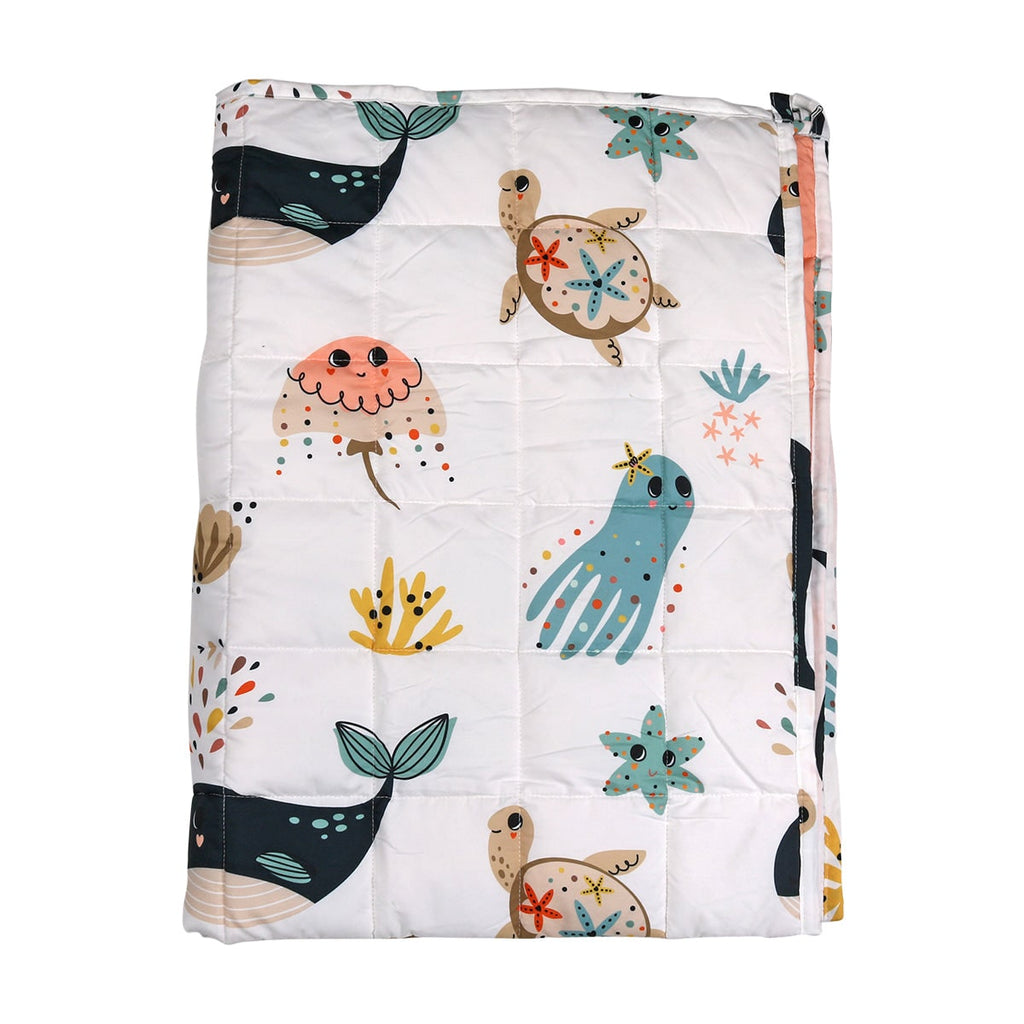 Weighted Blanket Childrens Quilted Reversible Cartoon Kids Children - Image 4