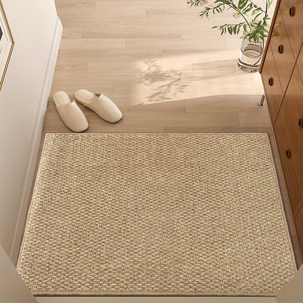 Welcome Door Mat Indoor Front Entry with Absorbent Textured Loop Pile Custom - Image 6