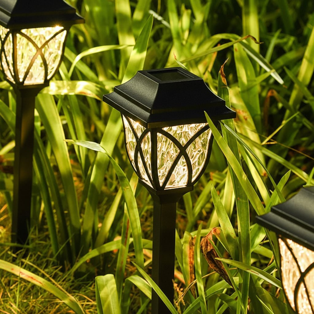Wireless Solar Path Lights LED Automatic Garden Stake Waterproof - Image 4