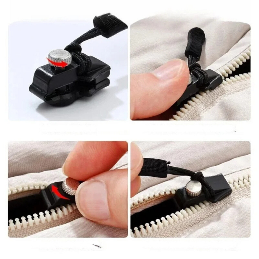 Zipper Replacement Slider for Broken Repair Kit with Universal Clamp - Image 6